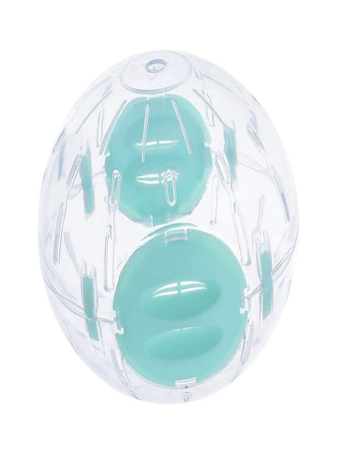 BUGUUYO Hamster Running Ball Exercising Toy for Small Pets Fun Plaything for Hamsters Gerbils Hedgehogs Crystal Ball Blue - Image 1